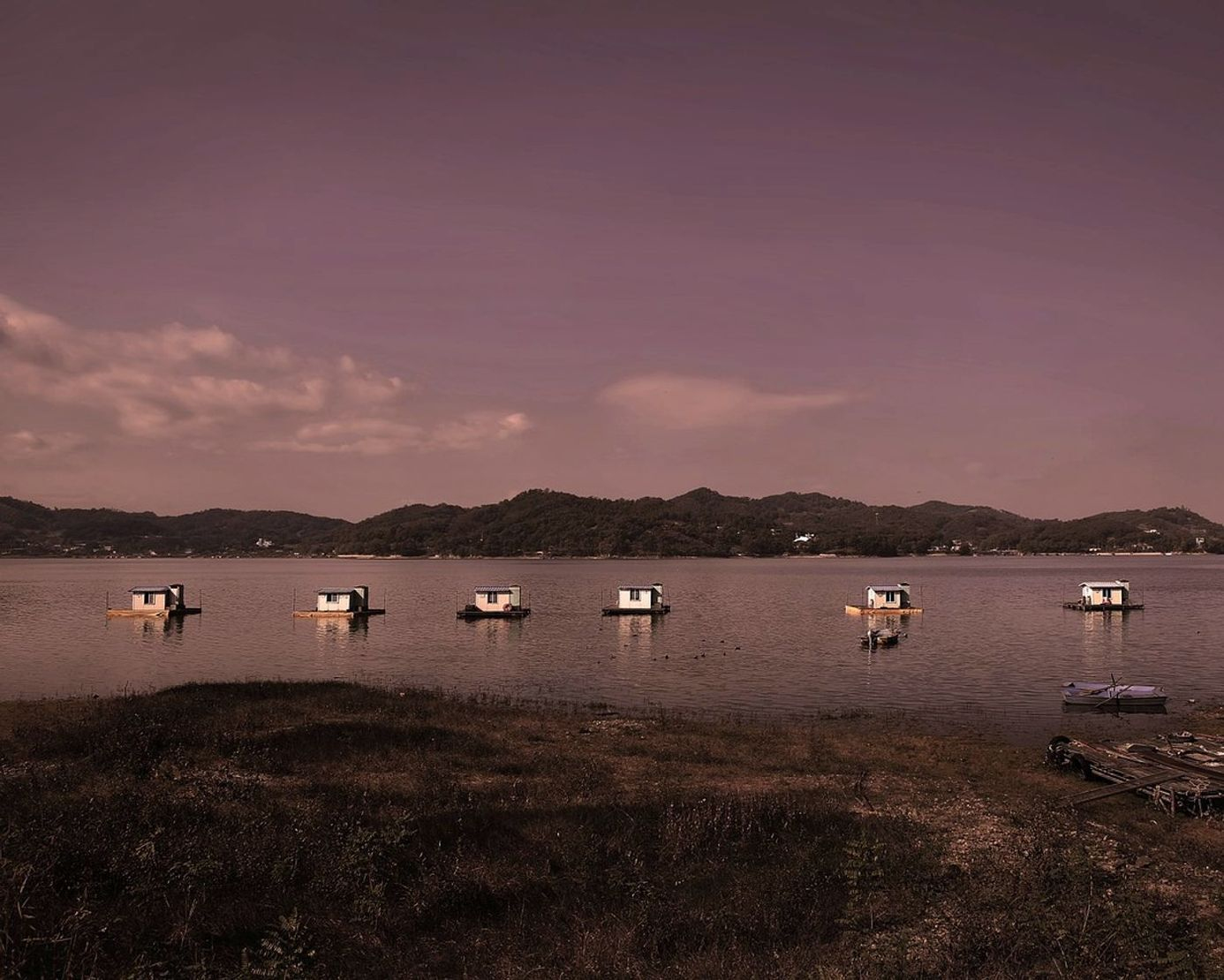 Zona de preparación de pescado